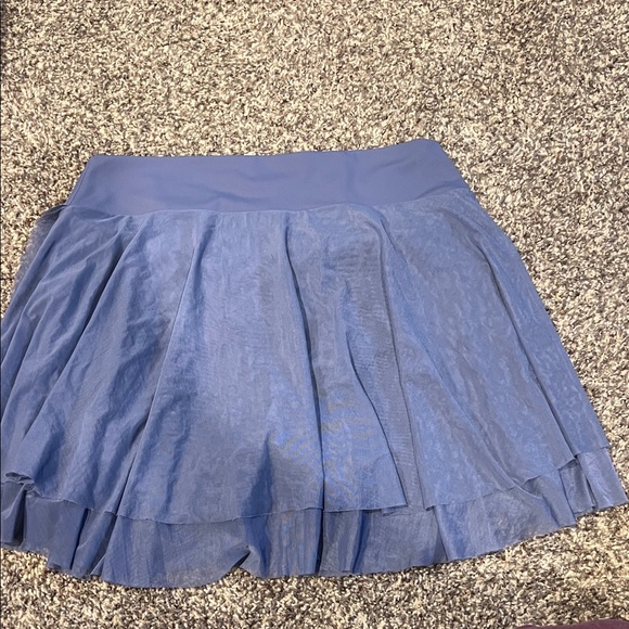POPFLEX- Crisscross Hourglass® Juliet Ballet Skort - Americana Blue - Picture 8 of 8